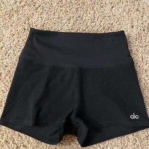 ALO Yoga Black Athletic Shorts